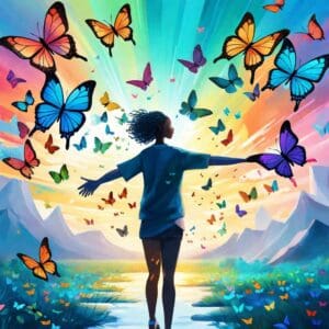 embracing self love and forgiveness. 